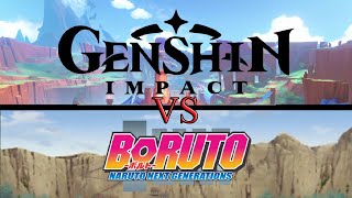 voice Actor Boruto Naruto the Next Generation x Genshin Impact Dub Japanes [upl. by Jabon]