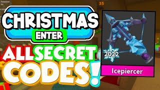 All SECRET CHRISTMAS Working Codes for Murder Mystery 2  2022 DECEMEBER l ROBLOX [upl. by Siva]