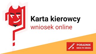 Jak złożyć wniosek o kartę kierowcy Poradnik krok po kroku [upl. by Irfan]