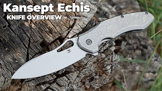 Kansept Echis Folding Knife  5Minute Review  Atlantic Knife [upl. by Mcclain]