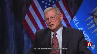 Inhofe Announces Resignation What Happens Next [upl. by Esinek]