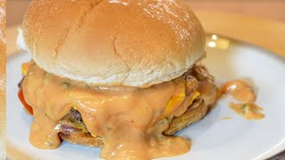 🇺🇸Homemade Gourmet Smash Burger Recipe in 5 Minutes🍔🔥🍔 EASY COOKING💯 [upl. by Arfihs]