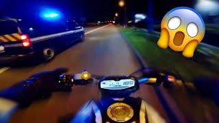 UN MOTARD DOUBLE LA GENDARMERIE À HAUTE VITESSE😱🚨 il a pris cher [upl. by Ahcila655]