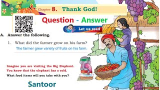 Thank God Class  3 Question  Answer  Thank God Class  3 Santoor [upl. by Ahsinej]