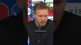 Nagelsmann FUMES at handball rules after Germany’s Euro 2024 elimination 😤 [upl. by Aizirtap]