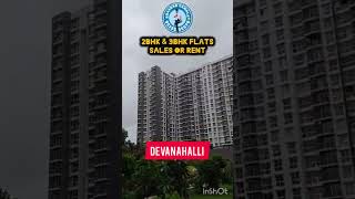 3 bhkk flat for rent or sale devanahalli [upl. by Rech435]