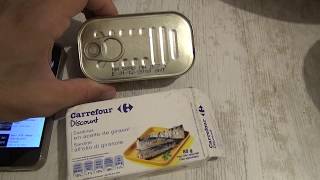 A extraordinary box of sardine  Une boite de sardine extraordinaire [upl. by Mann]