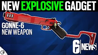 New Explosive Gadget Gonne6  6News  Rainbow Six Siege [upl. by Aletse]