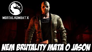 Mortal Kombat X  Jason RESSUCITANDO DO BRUTALITY GLITCH IRADO [upl. by Schilling]