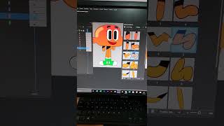 rigging adobe animate rigging animation cartoonnetwork [upl. by Acirne270]