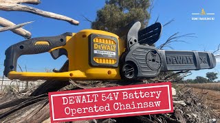 DeWALT 54V Battery Operated Chainsaw [upl. by Gerome]