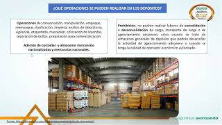 Disposiciones para mercancía Importada  Importación de Mercancía [upl. by Annaoj]