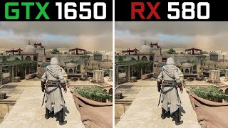 GTX 1650 vs RX 580 Test in 10 Games in 2023 [upl. by Ttegirb]