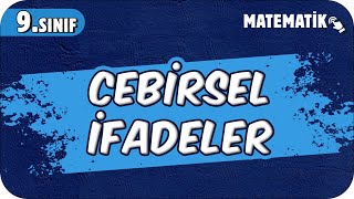 Cebirsel İfadeler  9Sınıf Matematik 2025 [upl. by Mazur]