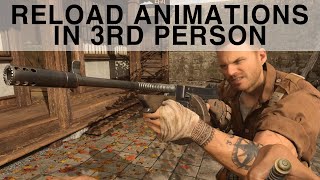 Call of Duty Vanguard All Weapons Reload Animations In Third Person [upl. by Orv]