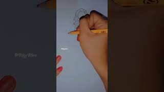 Watch as this simple sketch transforms into a breathtaking gown🔥 fashion sketch gown couture [upl. by Anirt]