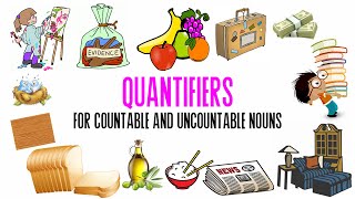 Quantifiers for Countable and Uncountable Nouns [upl. by Adnilrev]