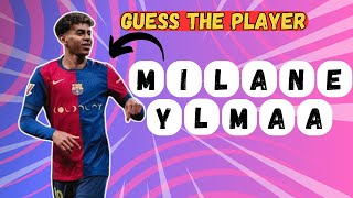 GUESS THE PLAYER BY SCRAMBLED NAME [upl. by Sualkcin]