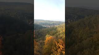 Góry Wałbrzyskie 🌄 dolnyśląsk short view mountains adventure nature travel podróże jesień [upl. by Siugram]