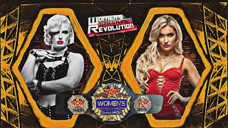 WOMENS REVOLUTION  WCWF womens world title match  Toni Storm vs Mariah May  02092024 [upl. by Stodder475]