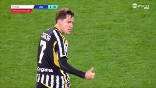 Federico Chiesa vs Napoli A 20232024  English Commentary  Liverpool Target [upl. by Ayahs476]