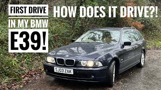 First Drive in my 20 Year Old BMW E39 [upl. by Wong25]