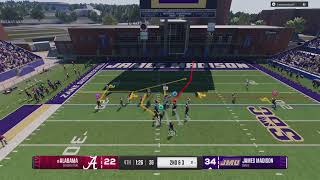 Jupa gets upset in first CFB game out had his uzz LOCKED UP Beautiful back corner fade toe tap [upl. by Aramaj]