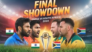 ind vs south africa highlights today  Ind vs sa Final 2024 Highlights Last Over [upl. by Tertias]