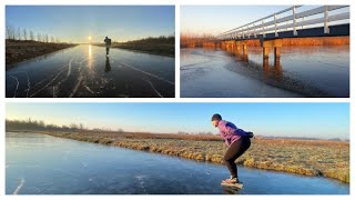 Schaatsen op natuurijs [upl. by Grose997]