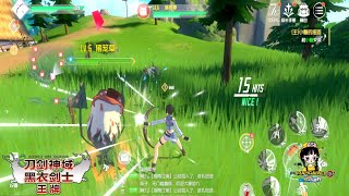 Sword Art Online Black Swordsman Ace  Official Launch Android [upl. by Anegal]