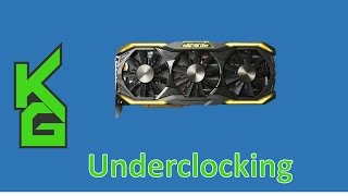 Underclocking a GPU  Gtx 1070 Amp Extreme  i7 6700  1080p [upl. by Lotti789]