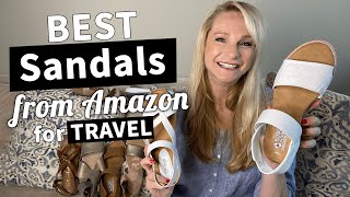 Best Womens Sandals for Travel from Amazon  Keen Skechers Teva Crocs amp More [upl. by Weiss885]