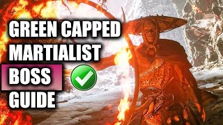 How To Easily Defeat The Green Capped Martialist l Black Myth Wukong Chapter 3 Boss Guide [upl. by Ailic]