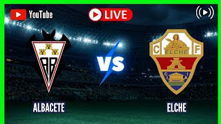 ALBACETE vs ELCHE LIVE LALIGA2 20232024 ROUND 14 SCOREBOARD [upl. by Gracia]