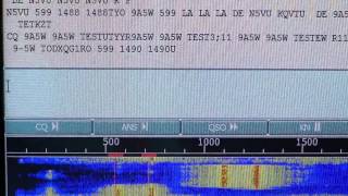 ARRL RTTY Roundup 9A5W Croatia 15 meters [upl. by Leiand545]