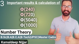 important results of Eulers phi function phifunction numbertheory [upl. by Vinnie]