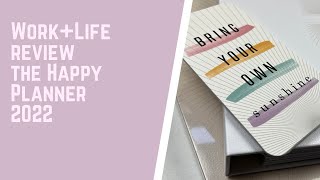 Review WorkLife planner by The Happy Planner [upl. by Elleryt]