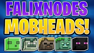 FALIXNODES  HOW TO GET MOBHEADS ON YOUR SERVER [upl. by Oznol330]