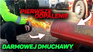 PIERWSZE ODPALENIE DARMOWEJ DMUCHAWY [upl. by Nosidam327]