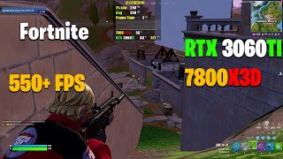 7800X3D amp RTX 3060ti  Fortnite Performance Mode  Chapter 5 [upl. by Gipsy]