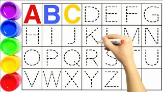 ABC a to z alphabet learn to count one two three 123 123 numbers 1 to 100 counting nursery kid [upl. by Desdemona997]