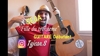 TUTO guitare débutant quotfille du troisiemequot TYJEAN [upl. by Aibar]