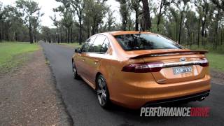 2015 Ford Falcon XR8 FG X 0100kmh amp engine sound [upl. by Kissel]