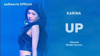 KARINA 카리나  UP SYNK Parallel Line Cleaned Studio Version  aeNaevisOfficial [upl. by Eednarb949]