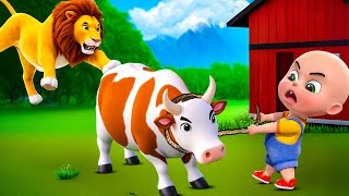 Moo Moo The Cow New Compilation  Young MacDonald Had A Farm  Nursery Rhymes amp Kids Songs Baby Bobo [upl. by Etheline727]