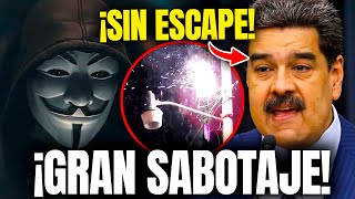 ANONYMOUS HACE GRAN HACKEO A MADURO POR APAGON EN VENEZUELA ✊🇻🇪 [upl. by Suidaht534]