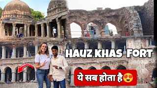 Hauz khas Village DelhiHauz Khas Fort [upl. by Man275]