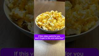 Homemade caramel popcorn easy popcorn recipe corn homemade food delicious easyrecipe oil [upl. by Dody]