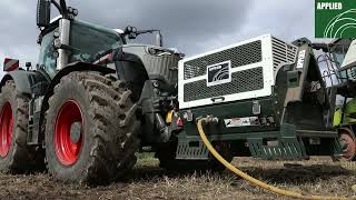 We catch up with Olly Harrison to get his thoughts on the Applied Varimount 350 PTO Air Compressor [upl. by Eetsim241]