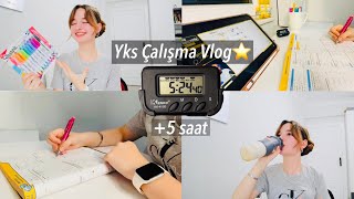 YKS DERS ÇALIŞMA VLOG 1 5saatmilkshake tarifi🍌 [upl. by Minerva561]